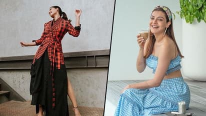 Samantha Akkineni to Kajal Aggarwal:  5 South Indian actresses who sported gingham checks outfit