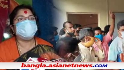 চুঁচুড়ায় বিজেপি কর্মীদের বিক্ষোভের মুখে দিলীপ ঘোষ, তৃণমূলের ইন্ধন দেখছেন লকেট