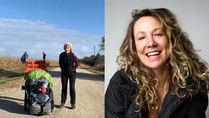 ആറര വര്‍ഷം നാല് ഭൂഖണ്ഡങ്ങളിലായി പതിനാല് രാജ്യങ്ങള്‍ നടന്നുകണ്ട് ഈ വനിത