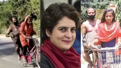 പിതാവ് നഷ്ടമായതിന് പിന്നാലെ 'സൈക്കിള് ഗേള്' ജ്യോതികുമാരിയുടെ പഠനം ഏറ്റെടുത്ത് പ്രിയങ്ക ഗാന്ധി