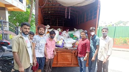 ನಟ  ಪ್ರಥಮ್ ಕಾರ್ಯ ಮೆಚ್ಚಿ 130 ಮೂಟೆ ಅಗತ್ಯ ವಸ್ತು ಕಳುಹಿಸಿದ MLA ಸಿ.ಎಸ್ ಪುಟ್ಟರಾಜು!