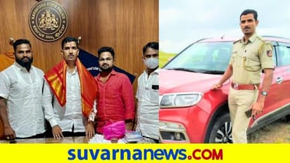 ವಿಜಯಪುರ; ಠಾಣೆಯಲ್ಲೇ PSI ಬರ್ತಡೆ, ಕೊರೋನಾ ನಿಯಮ ಕೇಳೋರಿಲ್ಲ!