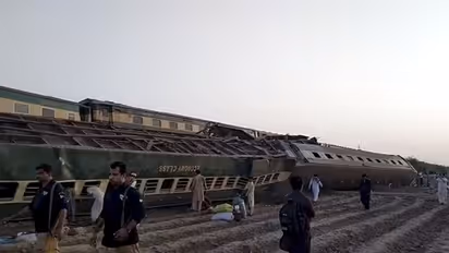 Pakistan: 30 killed as two express trains collide, at least 15 trapped