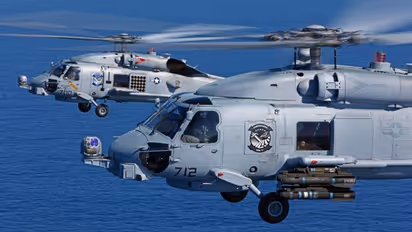 Lockheed Martin delivers sixth MH60 Romeo helicopter to Indian Navy