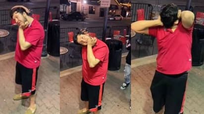 180 ഡിഗ്രി വരെ തല പിന്നിലേയ്ക്ക് തിരിക്കുന്ന യുവാവ്; വീഡിയോ വൈറല്