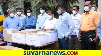 ಧರ್ಮಸ್ಥಳ ಗ್ರಾಮಾಭಿವೃದ್ಧಿ ಸಂಸ್ಥೆಯಿಂದ ಆಹಾರ ಕಿಟ್ ವಿತರಣೆ  :  ಸಚಿವ ಎಸ್.ಟಿ.ಎಸ್ ಚಾಲನೆ