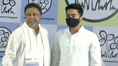 Mukul Roy, son Subhranshu return home to TMC; CM Mamata Banerjee says more to follow