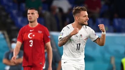 ഇമ്മൊബീലും ഇന്സിഗ്നെയും വല കുലുക്കി; ഇറ്റാലിയന് മുന്നേറ്റത്തില് തുര്ക്കി തകര്ന്നടിഞ്ഞു