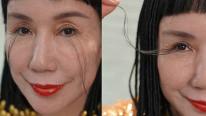 ലോകത്തിലെ ഏറ്റവും നീളമുള്ള കൺപീലികൾ; വീണ്ടും സ്വന്തം റെക്കോ‍ര്‍ഡ് തിരുത്തി യുവതി