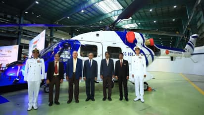 Atmanirbhar Bharat: Defence Secretary inducts 3 ALH Mk-III choppers into Coast Guard