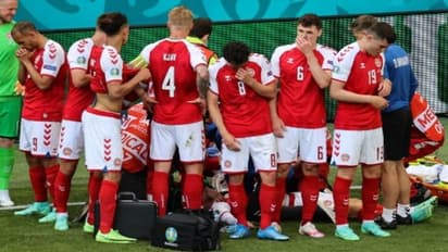 യൂറോ കപ്പ്:  ഡെന്‍മാര്‍ക്ക് താരം ക്രിസ്റ്റ്യൻ എറിക്‌സണ്‍ കുഴഞ്ഞുവീണു; മത്സരം റദ്ദാക്കി