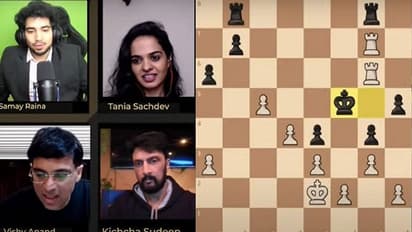 ಚೆಸ್ ಪಂದ್ಯದಲ್ಲಿ ಸೆಲೆಬ್ರೆಟಿಗಳ ಮೋಡಿ; ಸುದೀಪ್ ಆಟಕ್ಕೆ ದಿಗ್ಗಜ ವಿಶ್ವನಾಥನ್ ಆನಂದ್ ಮೆಚ್ಚುಗೆ!