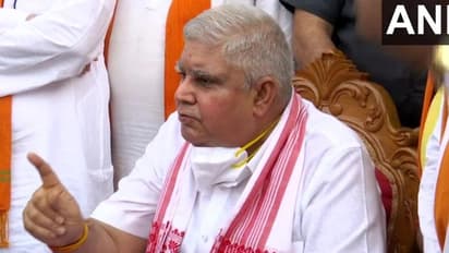 'রক্তে ভেজা বাংলা চাই না', ভোট সন্ত্রাস নিয়ে রবীন্দ্রনাথের কবিতা বলে মমতাকে নিাশানা রাজ্যপাল ধনকড়ের