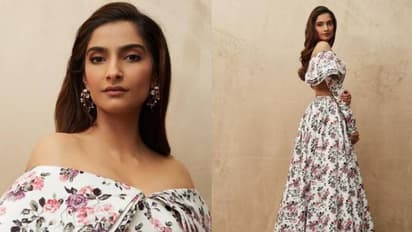 ഫ്‌ളോറല്‍ ഔട്ട്ഫിറ്റില്‍ സ്റ്റൈലിഷ് ലുക്കിൽ സോനം കപൂർ; വസ്ത്രത്തിന്‍റെ വില 1.37 ലക്ഷം രൂപ!