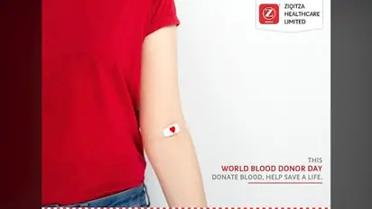 Donating Blood is the best way to save lives emphasises Dr. Santosh Datar from Ziqitza Healthcare Limited