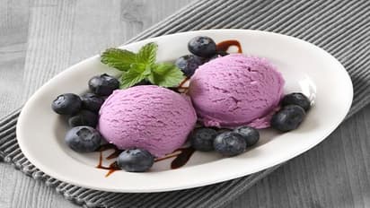 అల్లనేరేడు పండ్ల ఐస్ క్రీం.. కంటికి విందు, నోటికి పసందు..