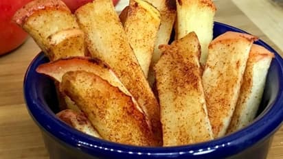 ఆపిల్ ఫ్రెంచ్ ఫ్రైస్...ఈ వెరెటీ ఎప్పుడైనా ట్రై చేశారా..