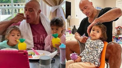 'പെണ്മക്കളും അച്ഛനും തമ്മിലുള്ള ബന്ധത്തോളം വലുതായി മറ്റൊന്നുമില്ല'; ഡ്വയ്ൻ ജോൺസൻ