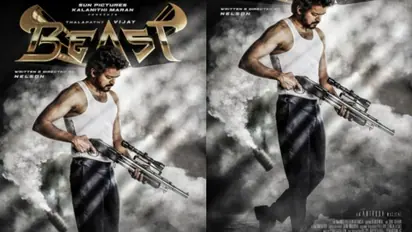 തോക്കെടുത്ത് വിജയ്, ആവേശമായി 'ബീസ്റ്റി'ന്റെ ഫസ്റ്റ് ലുക്ക്