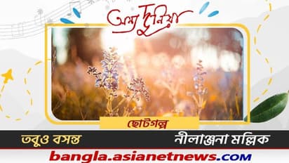 'কী গো, চিনতে পারছো আমাকে', ছোটগল্প তবুও বসন্ত, লেখিকা- নীলাঞ্জনা মল্লিক