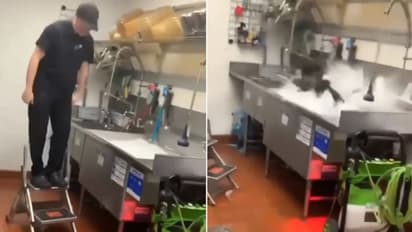 Taco Bell employee celebrates his last day at work in unique way; watch the video