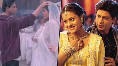 Shah Rukh Khan, Kajol's scene from Kabhi Khushi Kabhie Gham invites flood of memes on internet