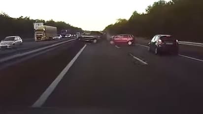 Tesla car anticipates crash before collision, impresses netizens; watch video