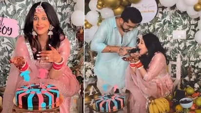 गोद भराई में फूलों के गहने और गुलाबी लहंगा में दिखी TV एक्ट्रेस, 40 की उम्र में बनने वाली है मां