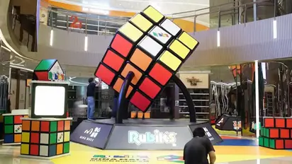 Biggest Rubik’s Cube displayed in Hong Kong sets new Guinness World Record; watch the video