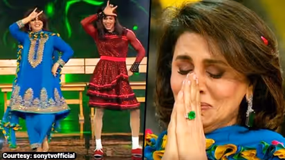 Neetu Kapoor tears up after Super Dancer competitors pay tribute to Rishi Kapoor; Watch Video