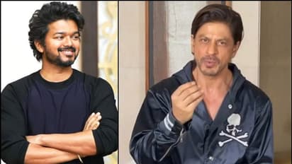 இதனால் தான் நீங்கள் தளபதி..! 'பதான்' ட்ரைலரை வெளியிட்ட விஜய்க்கு நன்றி கூறி ஷாருக்கான் பதிவு..!