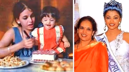 अपनी मां की कार्बन कॉपी हैं ऐश्वर्या राय, सामने आई वृंदा राय के साथ उनके बचपन की PHOTO