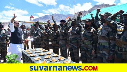 ಲಡಾಖ್ನಲ್ಲೇ ನಿಂತು ಚೀನಾಕ್ಕೆ ರಾಜನಾಥ್ ನೇರ ಎಚ್ಚರಿಕೆ!