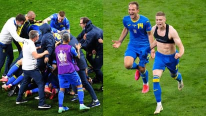 রুদ্ধশ্বাস ম্যাচে শেষ মুহূর্তে জয়, সুইডেনকে ২-১ গোলে হারাল ইউক্রেন