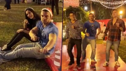 Watch Salman Khan shows off his unique dance style with Arbaaz, Sohail; video goes viral