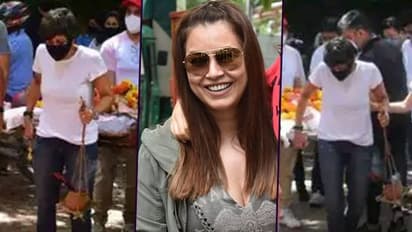 Mahima Chaudhary trolled for smiling while talking about Mandira Bedi's husband, Raj Kaushal (Watch Video)