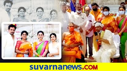 ಅರ್ಜುನ್ ಸರ್ಜಾ ಕಟ್ಟಿಸಿದ ಆಂಜನೇಯ ದೇವಾಲಯದ ಕುಂಭಾಭಿಷೇಕದಲ್ಲಿ ವಿನಯ್ ಗುರೂಜೀ!