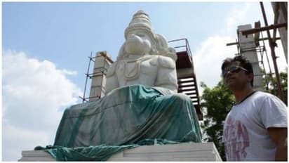 நடிகர் அர்ஜூன் கட்டிய ஆஞ்சநேயர் கோயில் பூஜை... நாசுக்காக தவிர்த்த முதல்வர் மு.க.ஸ்டாலின்..!