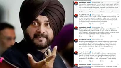 Navjot Sidhu presents his Punjab model for 24-hour power