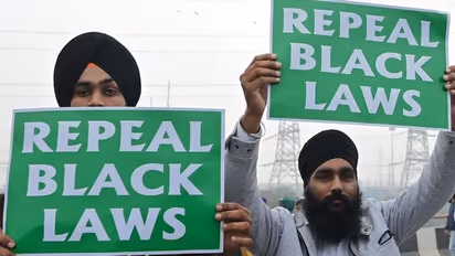 Delhi Police books five farmers for protesting, raising slogans near Parliament