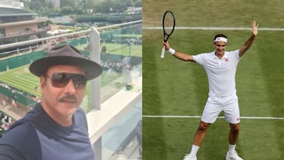 উইম্বলডনে ইতিহাস গড়লেন ফেডেক্স, মাঠে বসে উপভোগ করলেন বিরাটদের হেডস্যার