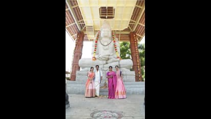 17 வருட கனவு நிறைவேறியது... ஆஞ்சநேயர் கோவில் கட்டி கும்பாபிஷேகம் செய்த ஆக்‌ஷன் கிங் அர்ஜுன்!