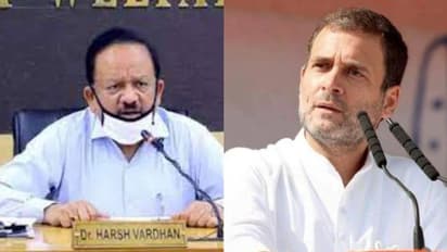 'വിവരമില്ലായ്മയ്ക്കും അഹങ്കാരത്തിനും വാക്സീനില്ല'; രാഹുൽ ഗാന്ധിക്കെതിരെ രൂക്ഷ ഭാഷയിൽ ഹർഷവർധൻ