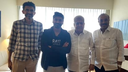 నిర్మాతలతో పాటు ధనుష్ ని కలిసిన శేఖర్ కమ్ముల