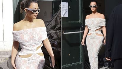 വത്തിക്കാന്‍ സന്ദര്‍ശനത്തില്‍ കിം ധരിച്ച ഫ്രോക്ക് വിവാദത്തില്‍; വിശദീകരണവുമായി താരം