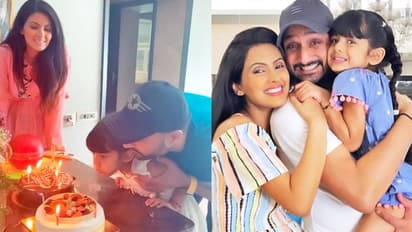 हरभजन सिंह ने पत्नी गीता और बेटी हिनाया के साथ यूं सेलिब्रेट किया बर्थडे, सामने आईं PHOTOS