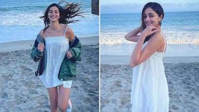 Ananya Panday is a true beach babe; take a look at her latest pictures