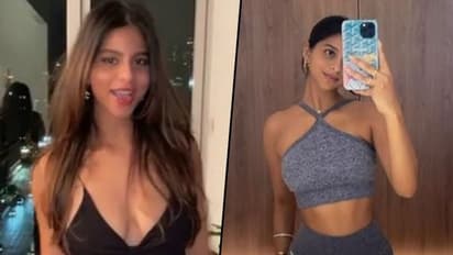 Check out Suhana Khan's perfect abs; her mirror selfie will make you hit the gym