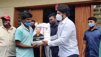 ಕೊರೋನಾ ಸಂಕಷ್ಟಕ್ಕೆ ಸಿಲುಕಿದ್ದ ಡಾನ್ಸರ್ಸ್ಗೆ ನಿಖಿಲ್  ಸಹಾಯ