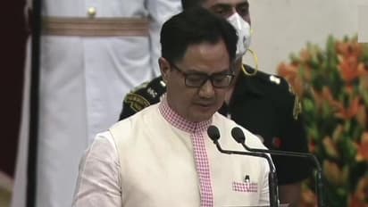 ಸಂಪುಟ ಪುನಾರಚನೆ: ನಾರಾಯಾಣ ರಾಣೆ to ಸಿಂಧಿಯಾ, ಪ್ರಮಾಣ ವಚನ ಸ್ವೀಕರಿಸಿದ ಪ್ರಮುಖರು!